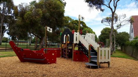 Goodale Reserve Pirate Ship with steps