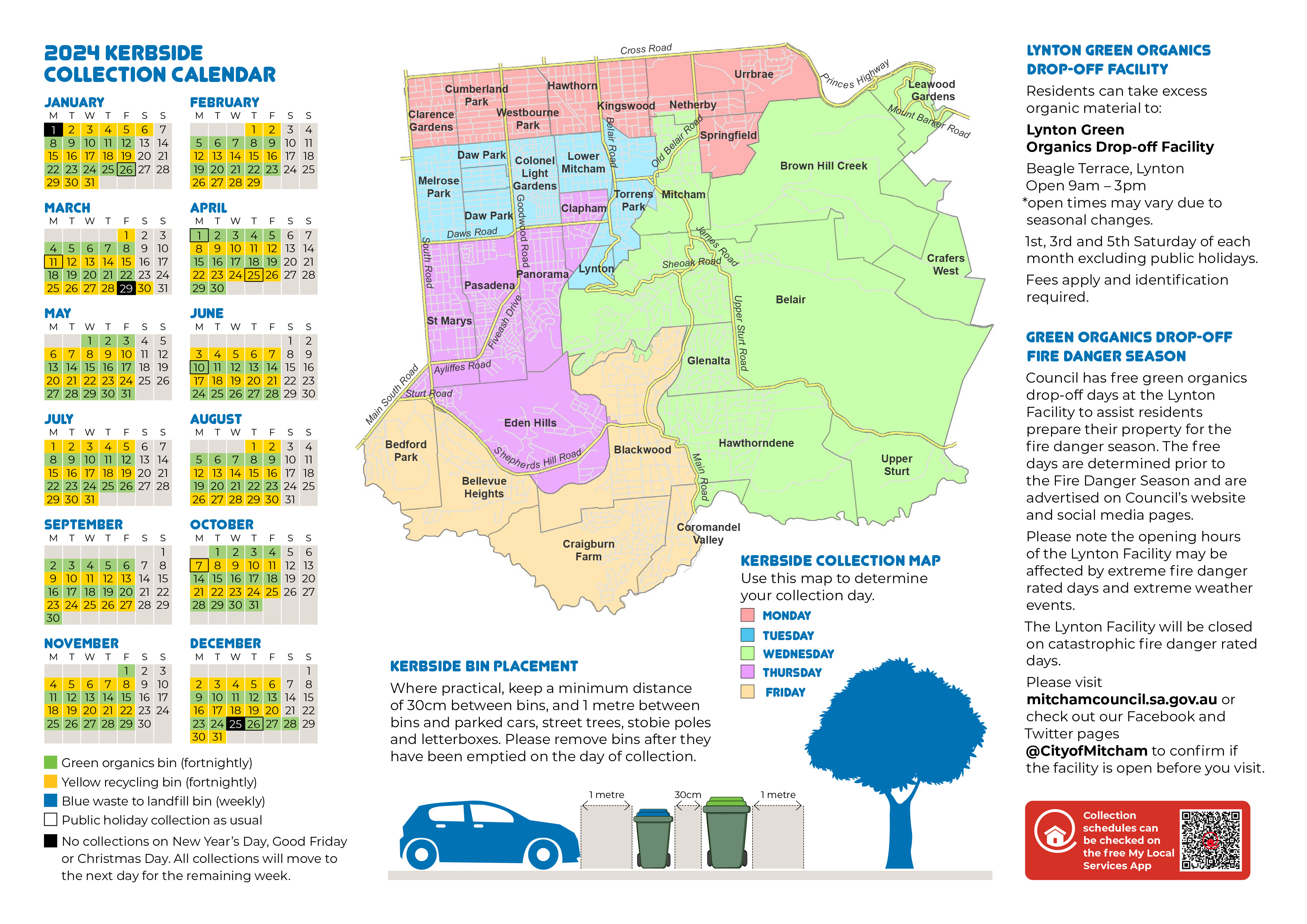 2024 Waste and Recycling Collection Calendar