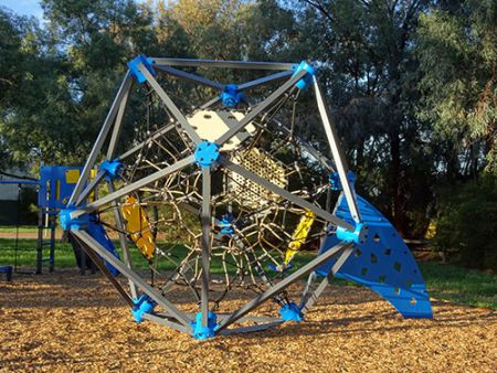 Kegworth Reserve Playground Climbing Net