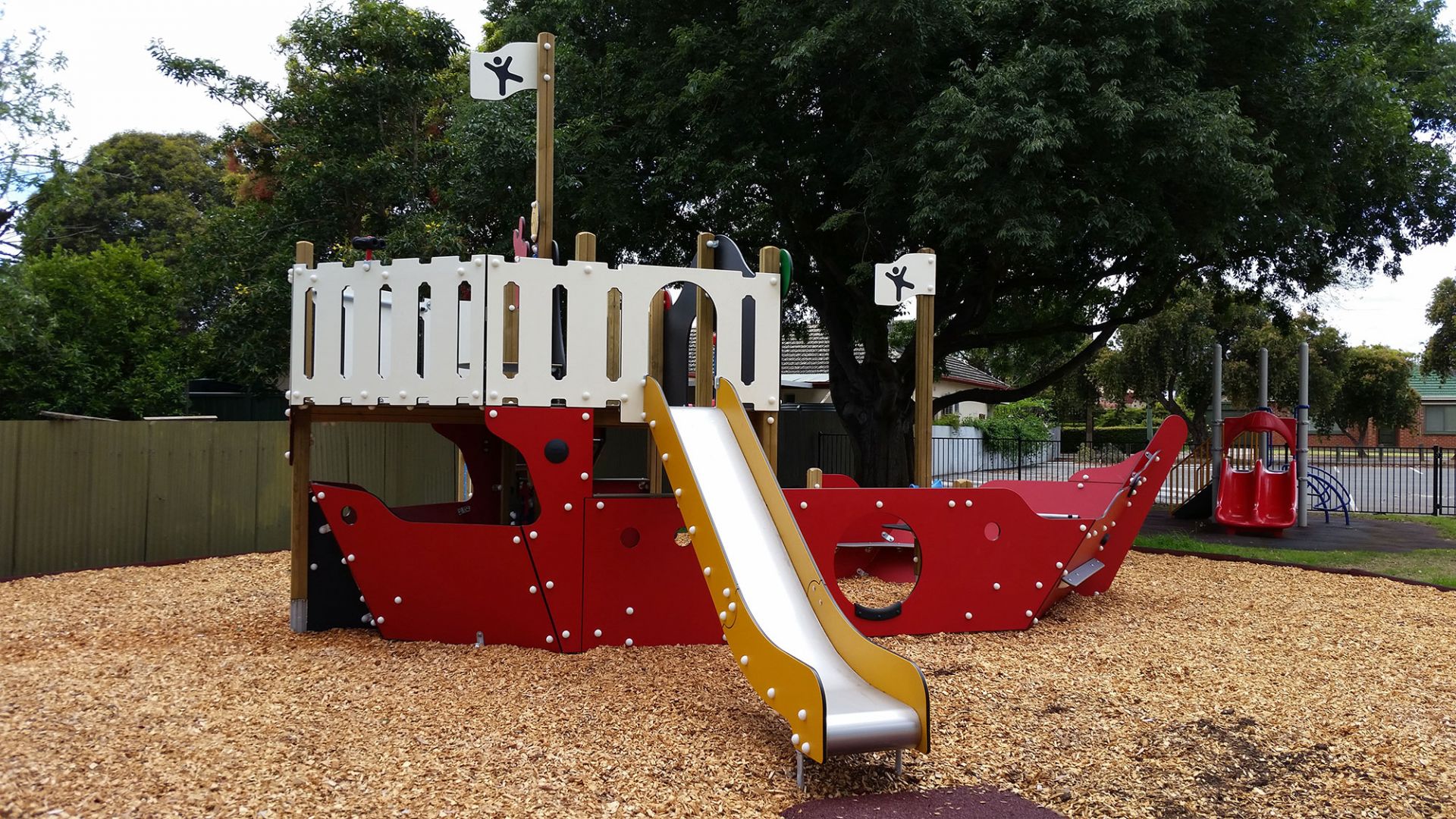 Goodale Reserve Pirate Ship with slide