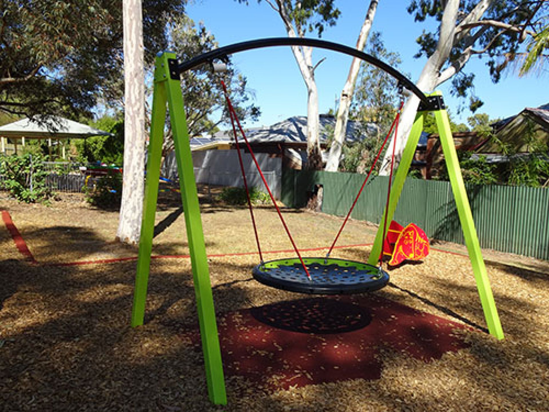 Strathonca Reserve Playground Nest Swing