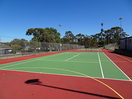 Hewett Sports Ground Netball Courts 2018