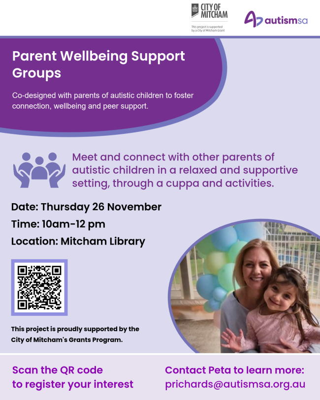 Parent Wellbeing Support Group 