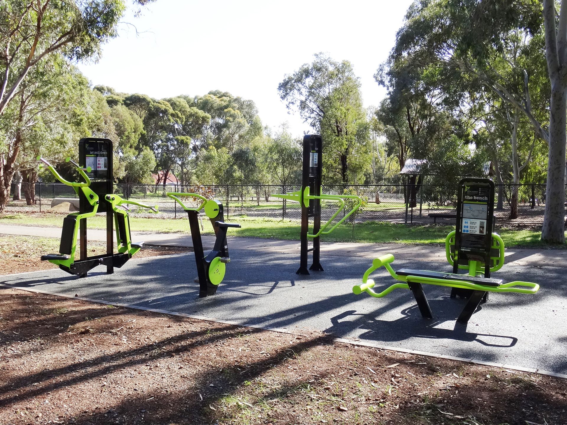 CC Hood Reserve Fitness Equipment