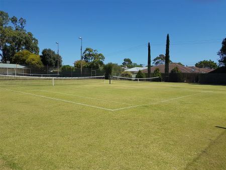 Price Memorial Oval Grass Tennis Court