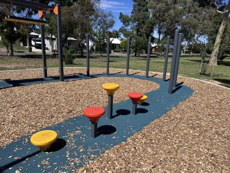 Thurles Street Reserve - Ninja course steps