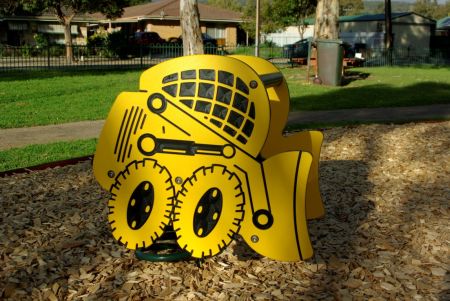 Donald Street Reserve Bobcat Rocker