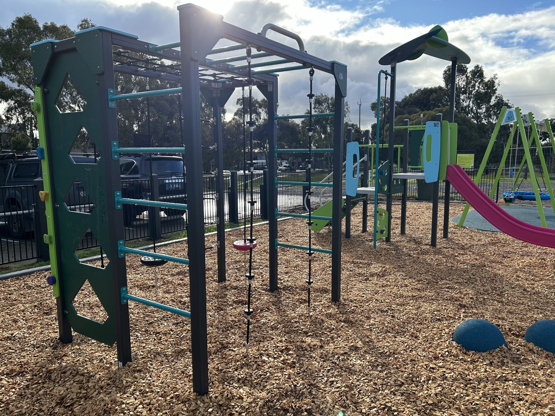 Climbing play equipment St Marys Park Playground